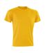 T-shirt Adulte Jaune Or Spiro-1