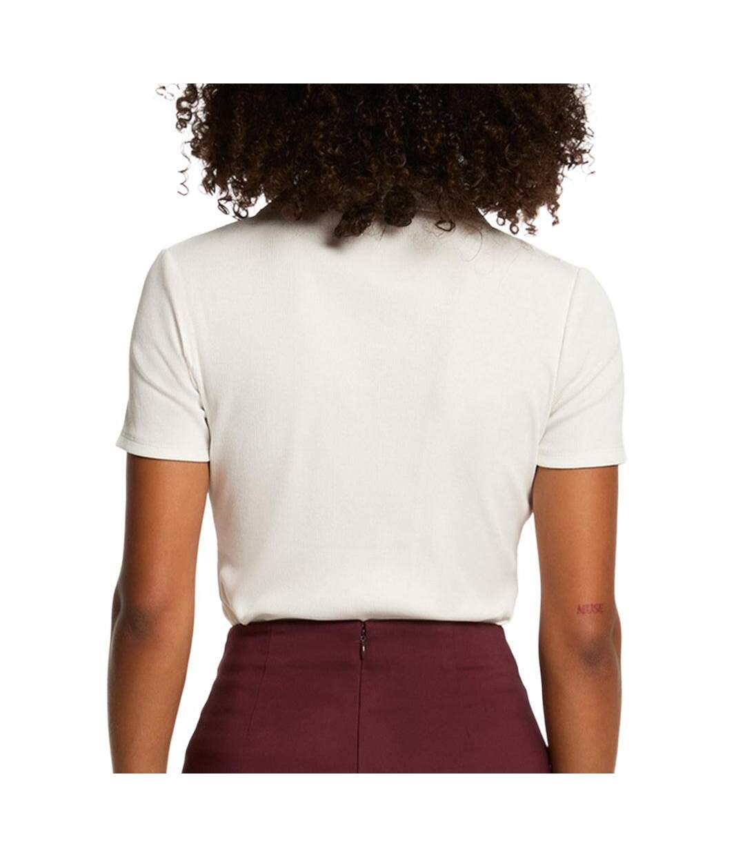 Polo blanc femme morgan dpolla-2