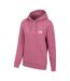 Womens/ladies mountain scene jersey hoodie pink Mountain Warehouse