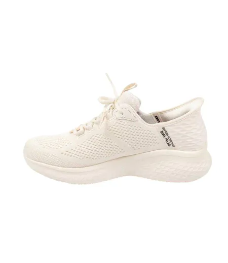 Mens Skech-lite Pro Primebase Trainers Beige Cream Skechers