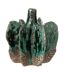 Vase Déco en Céramique Naga 20cm Bleu Azur-1