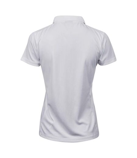 Polo Luxury Femme Blanc Tee Jays