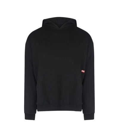 Sweat À Capuche Motif Graphique Homme Noir Diesel