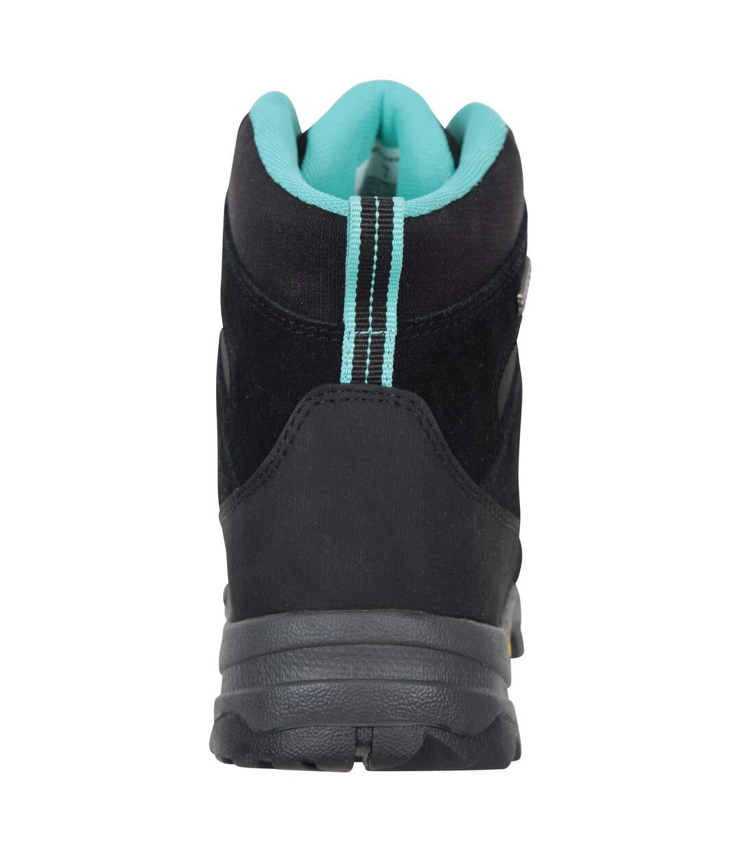 Womens/ladies Storm Suede Waterproof Hiking Boots Black Mountain Warehouse-2