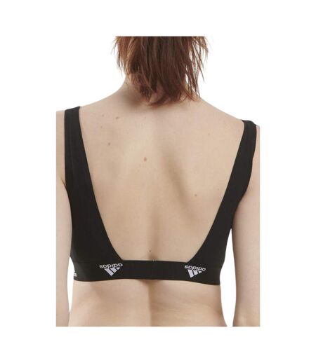 Brassière Femme Noir Adidas