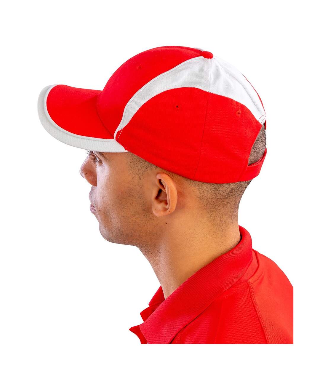 Casquette national rouge / blanc Result-2