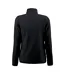 Womens/ladies Rocket Fleece Jacket Black Printer RED-2