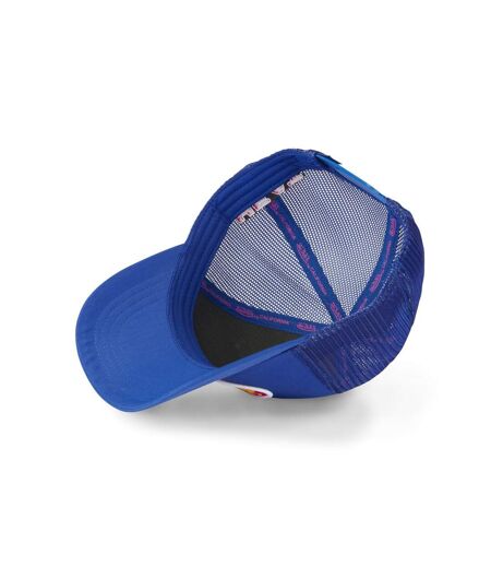 Casquette trucker avec filet effet satiné et patch Poly Vondutch