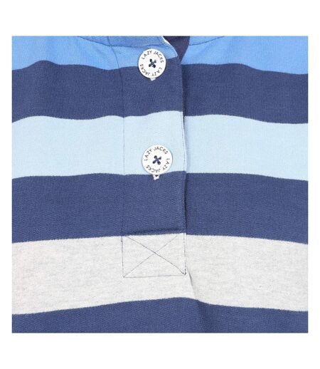 Sweat Motif/style Rayé Femme Bleu Hivernal Lazy Jacks
