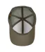 Casquette Trucker Motif/style Rétro Adulte Vert Kaki Foncé Blanc Olive Flexfit-4