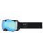 Masque de ski cairn noir avec écran miroir bleu cairn pearl spx3 mat-1