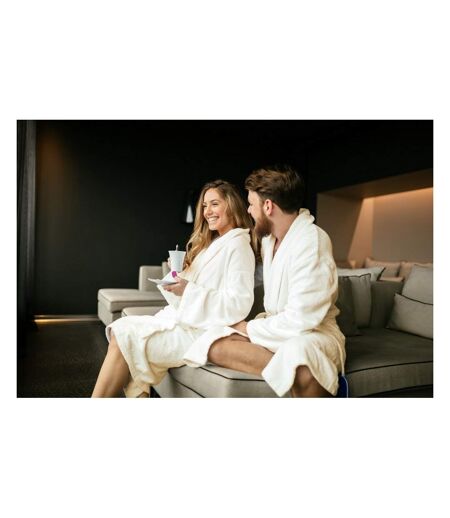 Unisex adult hotel madison robe ivory Belledorm