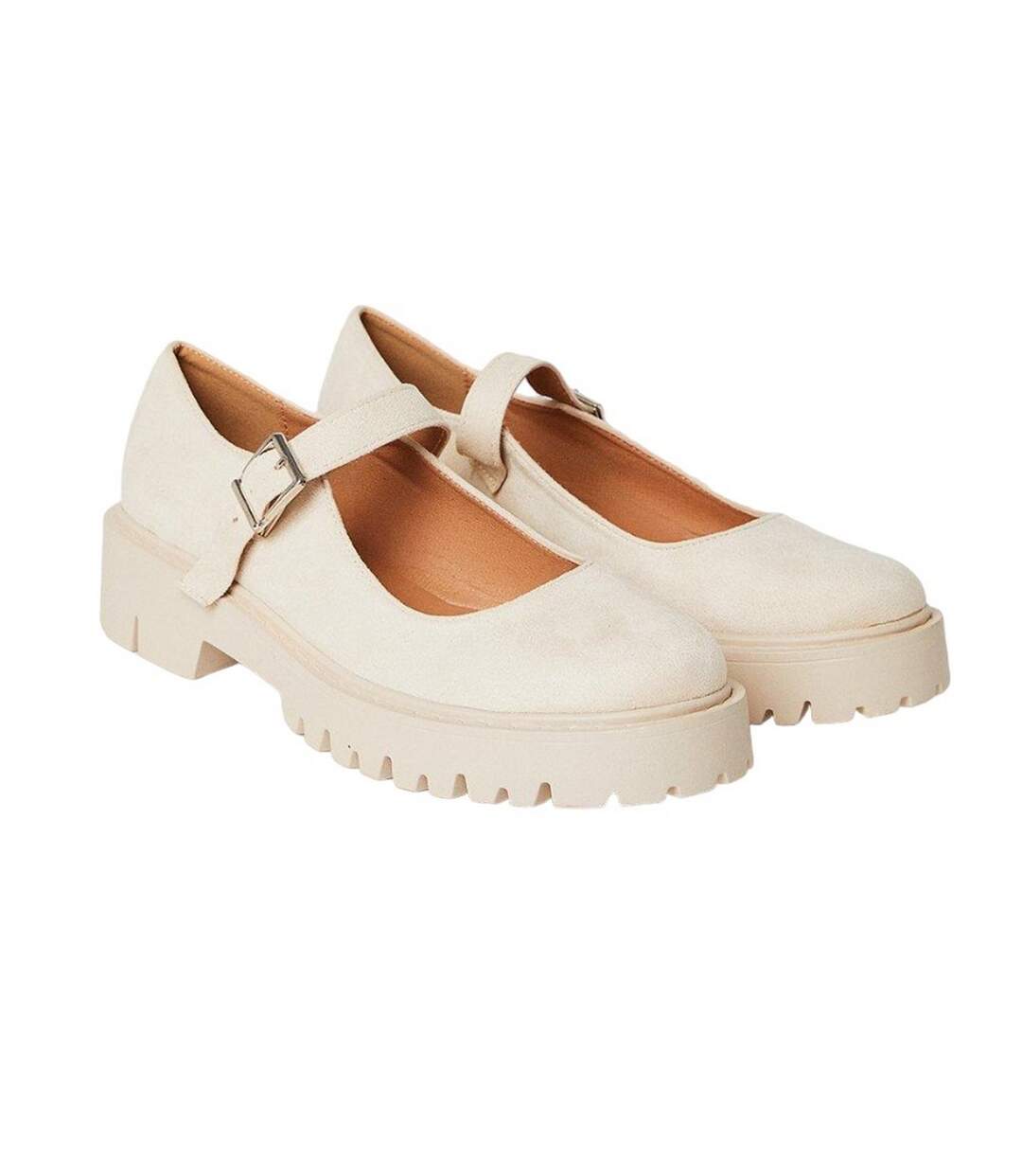 Chaussures mary jane naevia femme beige Faith-1