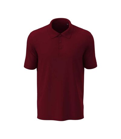 Polo Harper Homme Bordeaux Stedman