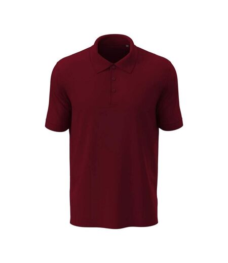 Polo Harper Homme Bordeaux Stedman