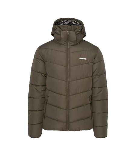 Doudoune Matelassée Varmi Homme Vert Olive Hi-Tec