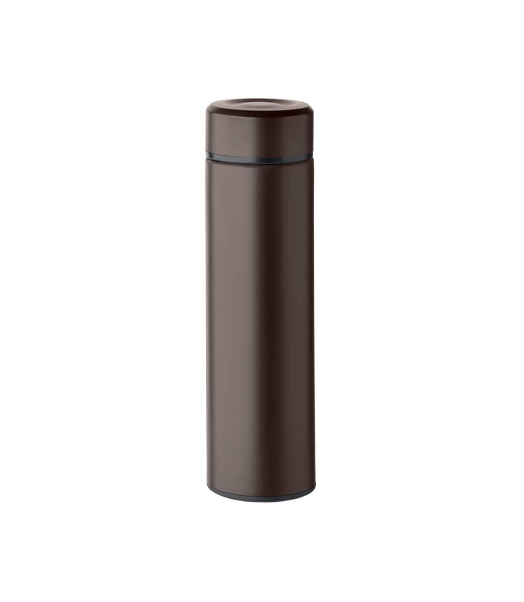 Nunavut Double-walled 420ml Bottle One Size Chocolate MidOcean-1
