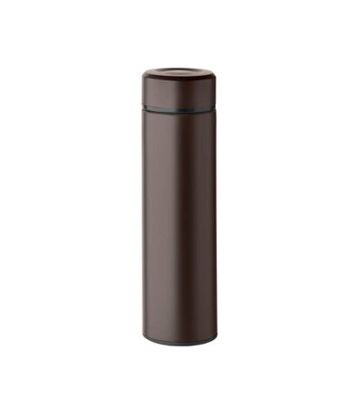 Nunavut Double-walled 420ml Bottle One Size Chocolate MidOcean