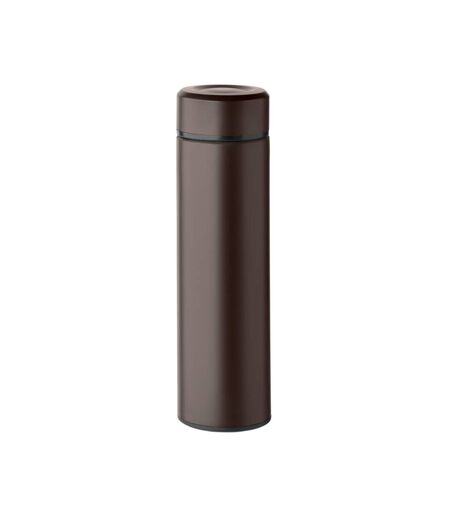 Nunavut Double-walled 420ml Bottle One Size Chocolate MidOcean