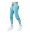 Hype Pantalon de jogging délavé à l'acide pour hommes (Bleu sarcelle) - UTHY5156