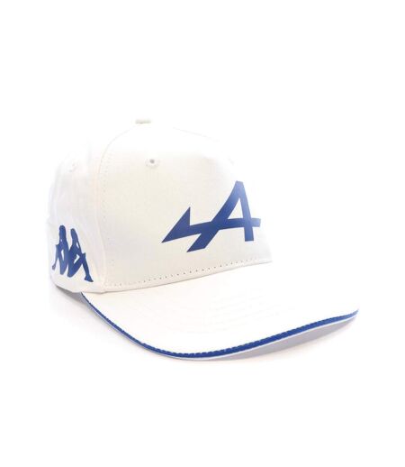 Casquette blanche/bleu homme kappa adoflat - taille unique