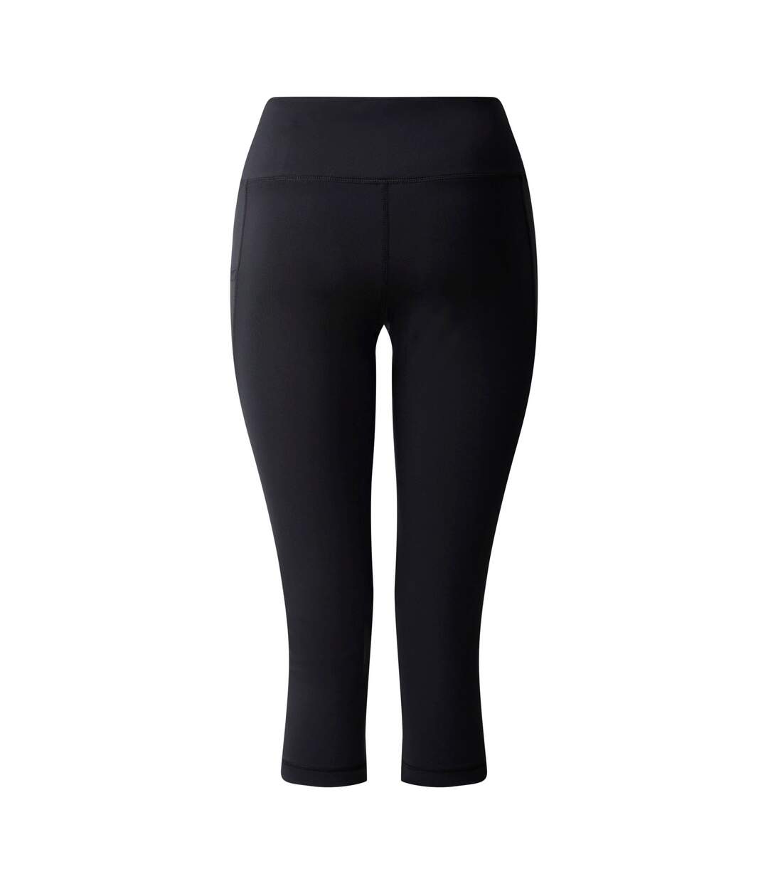 Womens/ladies Influential Ii Plain 3/4 Leggings Black Dare 2B-3