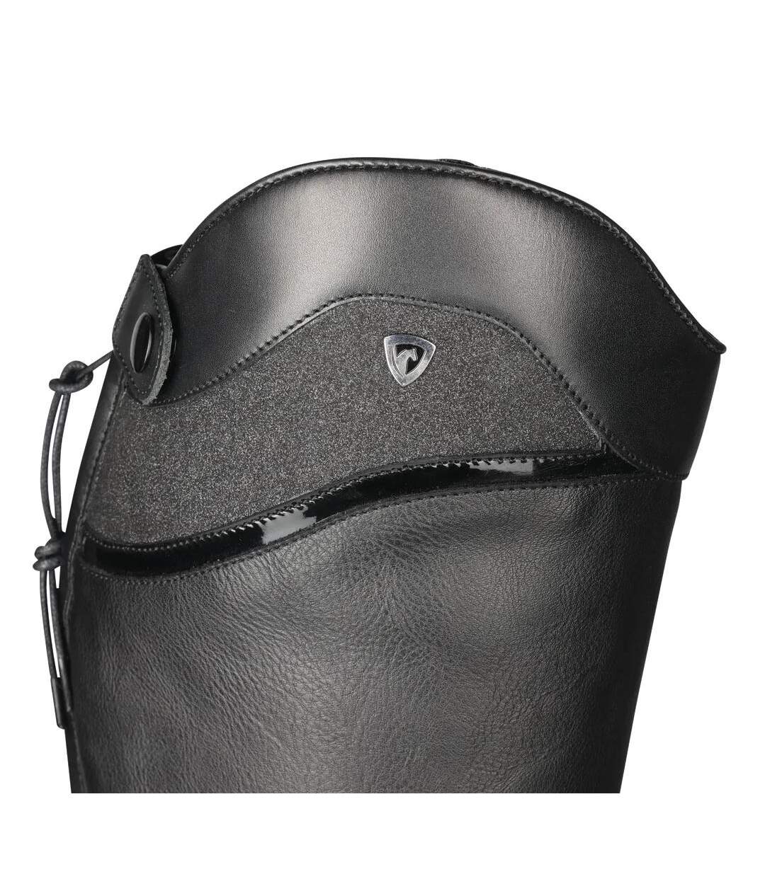 Bottes Hautes D´équitation Atrani Adulte Noir Hy-3