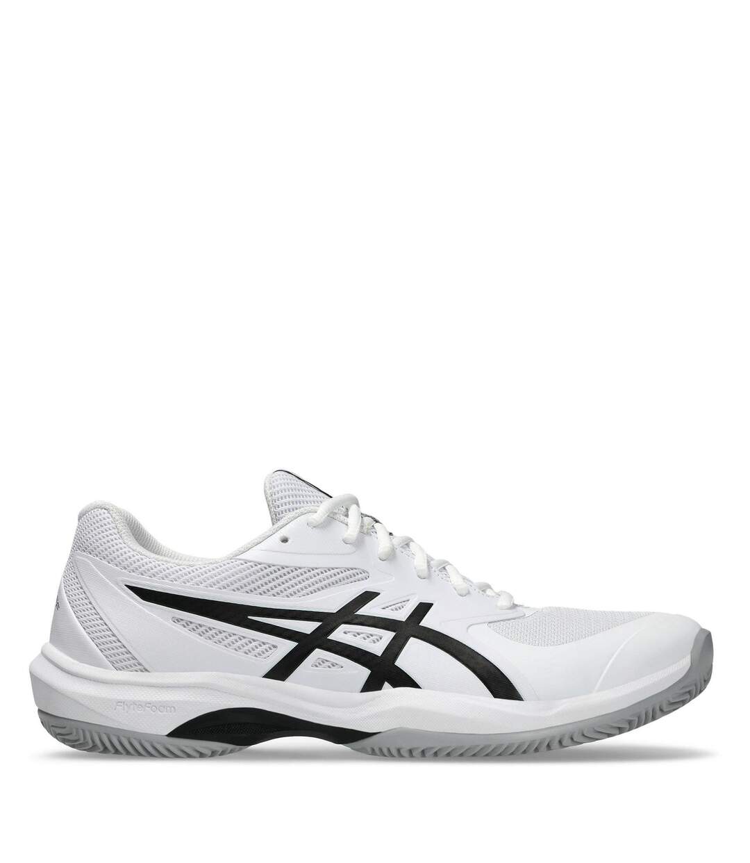 Chaussures De Tennis Game Ff Homme Blanc Orange Clair Asics-1