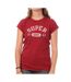 T-Shirt rouge femme superdry athletic - l-1