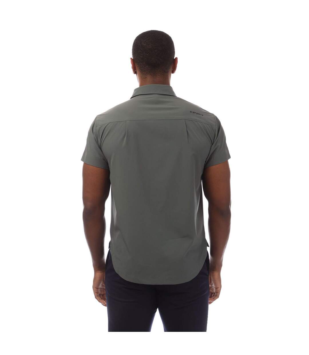 Chemise Manches Courtes Brewster Homme Vert Icepeak-3