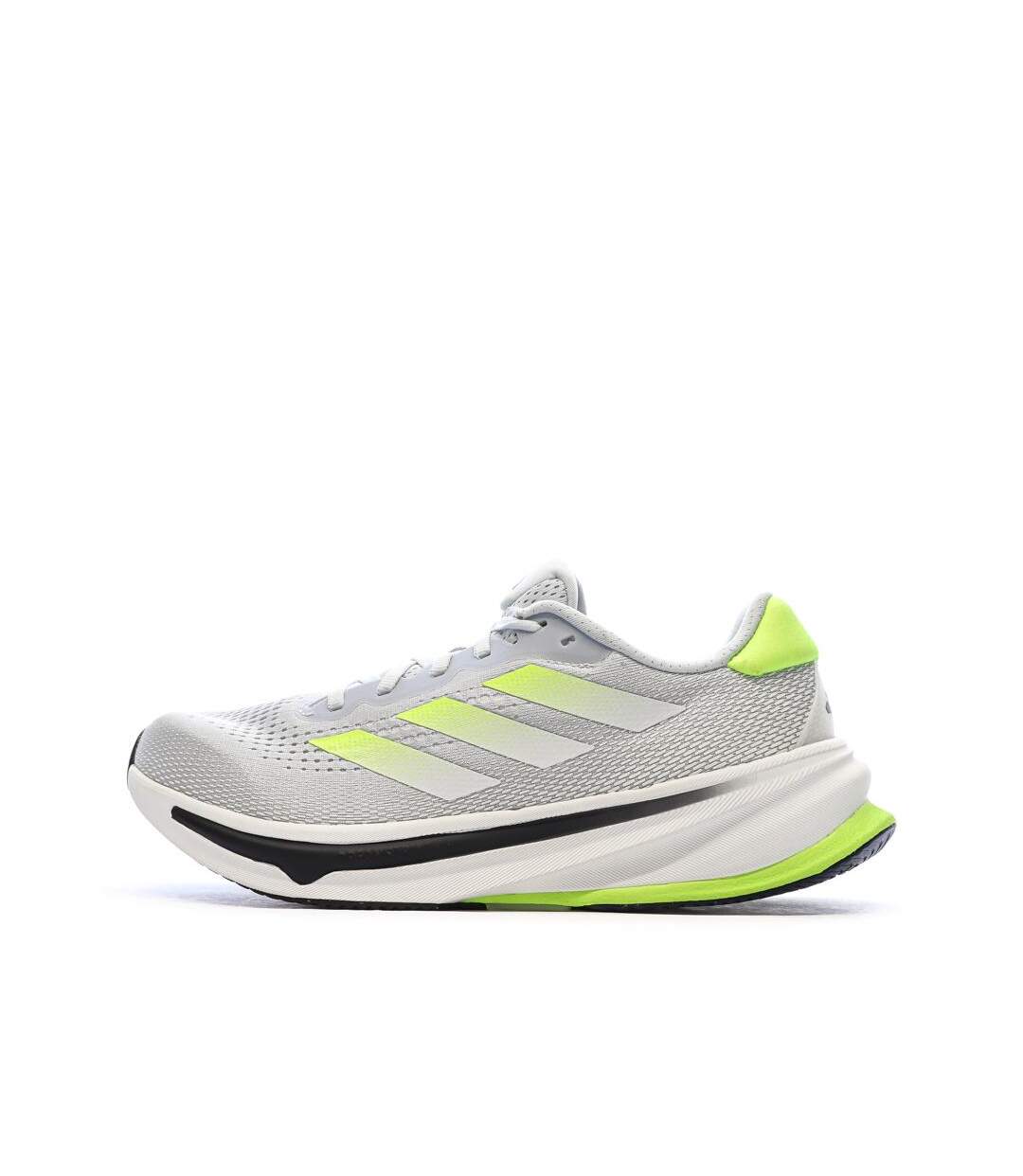 Chaussures de running grises/jaunes homme adidas supernova-1