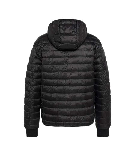 Doudoune noire homme schott expresso