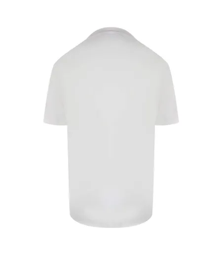 T-shirt Motif/style Logo Rectangulaire Homme Blanc Love Moschino