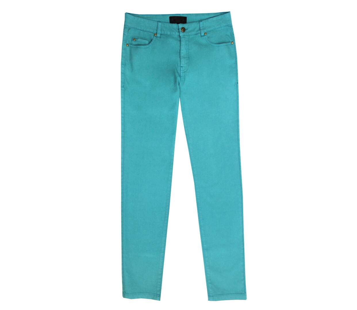 Pantalon Ultra Stretch Bleu Aqua – Effet Jean & Confort Absolu-2