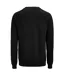 Mens Ashland Knitted Raglan Sweatshirt Black James Harvest-2