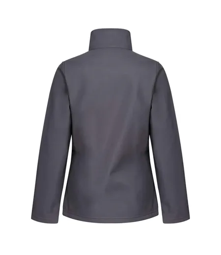 Professional Veste Softshell Femme Gris Phoque Noir Regatta