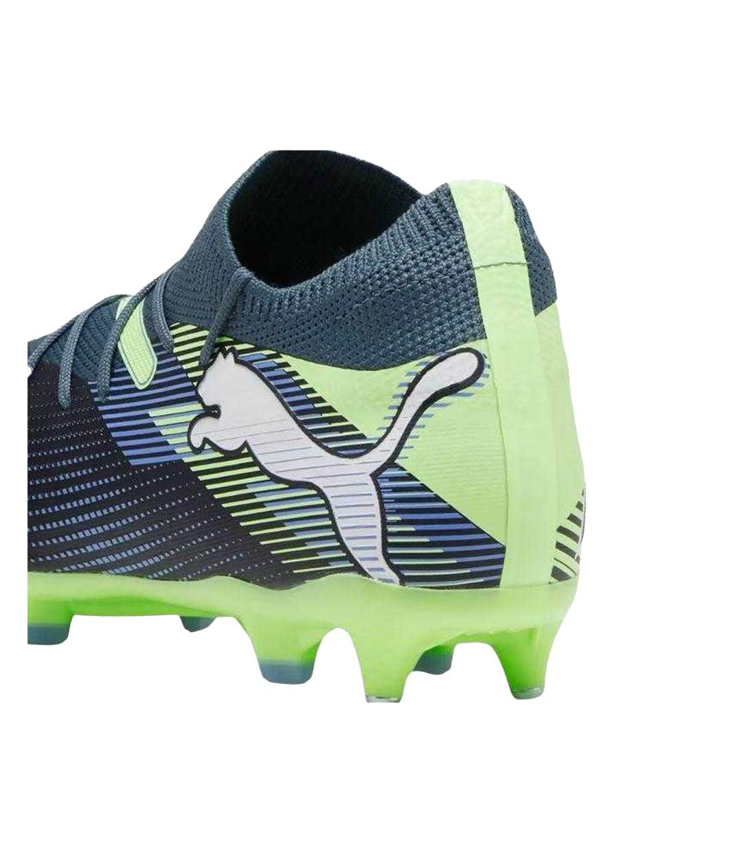 Chaussures De Foot Pour Terrain Souple Motif/style À Rayures Future Match Homme Bleu Marine Foncé Vert Puma-2