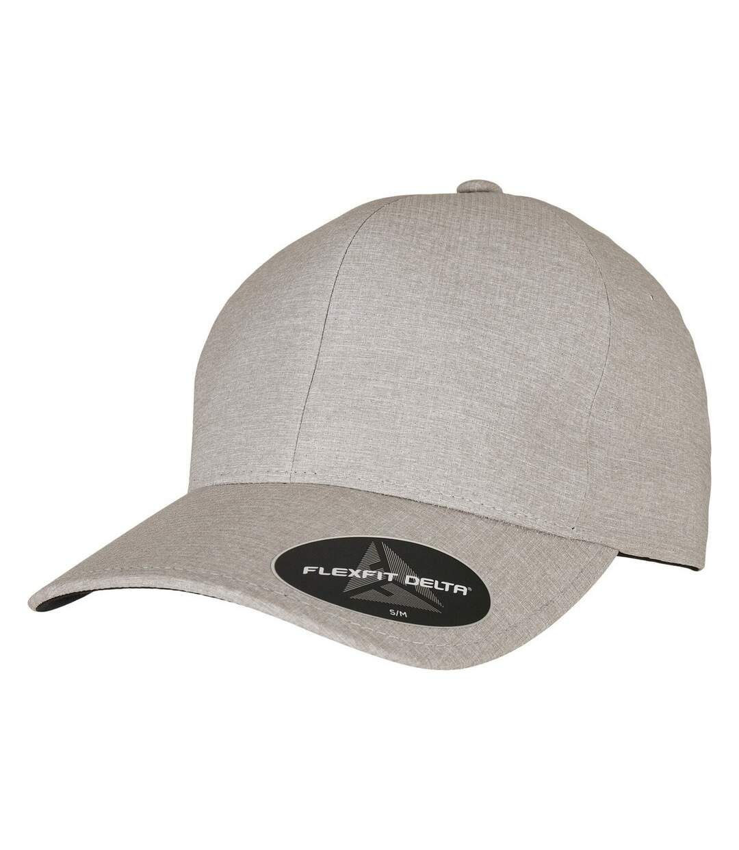 Casquette De Baseball Delta Carbon Argenté Chiné Flexfit-4