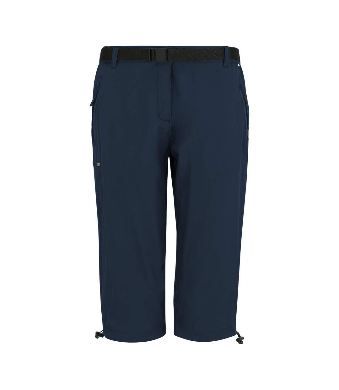 Womens/ladies Xert Stretch Capri Trousers Navy Regatta-2
