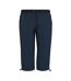 Womens/ladies Xert Stretch Capri Trousers Navy Regatta-2