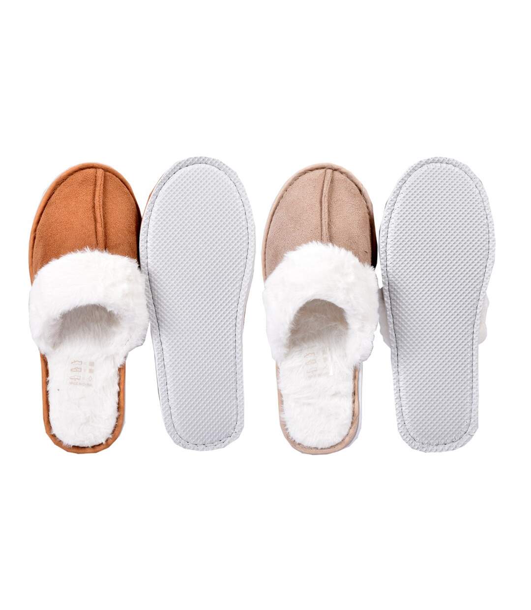 Pantoufles Femme CASA AND CO - Pack de 2-3