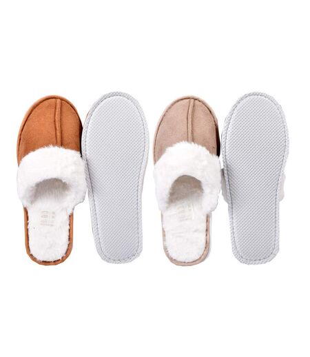Pantoufles Femme CASA AND CO - Pack de 2