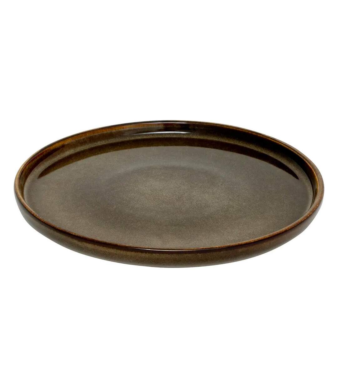 Lot de 6 Assiettes à Dessert Terre Inconnue 21cm Marron-2