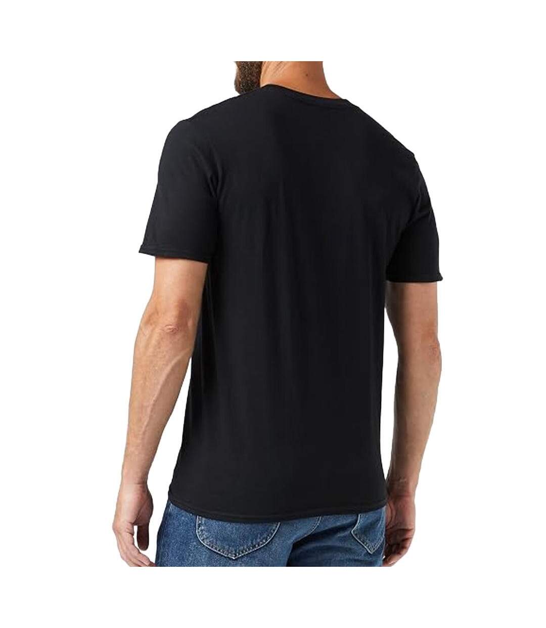 T-Shirt noir homme dc comics joker storm [6a721ac1a131e]-2
