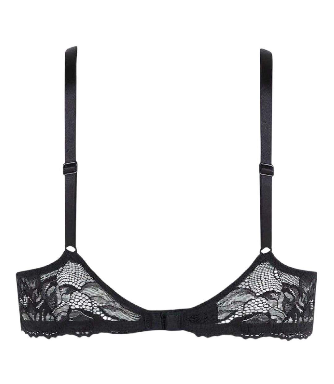 Soutien-gorge Motif/style Floral Femme Noir Calvin Klein-3
