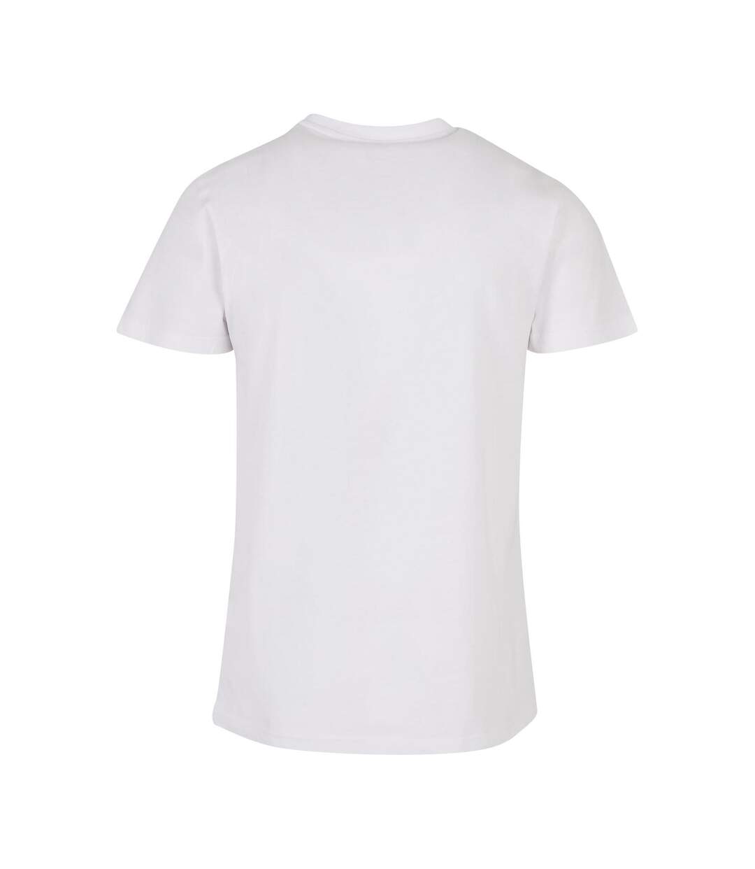 T-shirt Basic Homme Blanc Build Your Brand-2