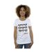 Disney T-shirt en coton Femme/Ladies Mickey Mouse Many Faces (Blanc) - UTBI33194-2
