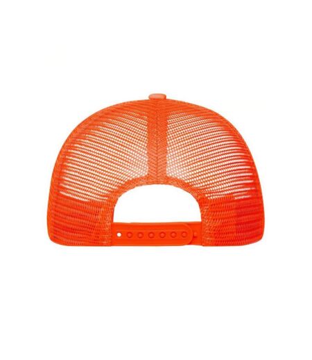 Casquette Trucker Noir Orange Néon Myrtle Beach