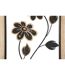 Décoration Murale Encadrée Girish 60cm Naturel & Noir-2