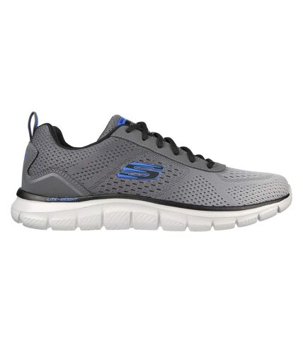 Mens track ripkent trainers grey/black Skechers